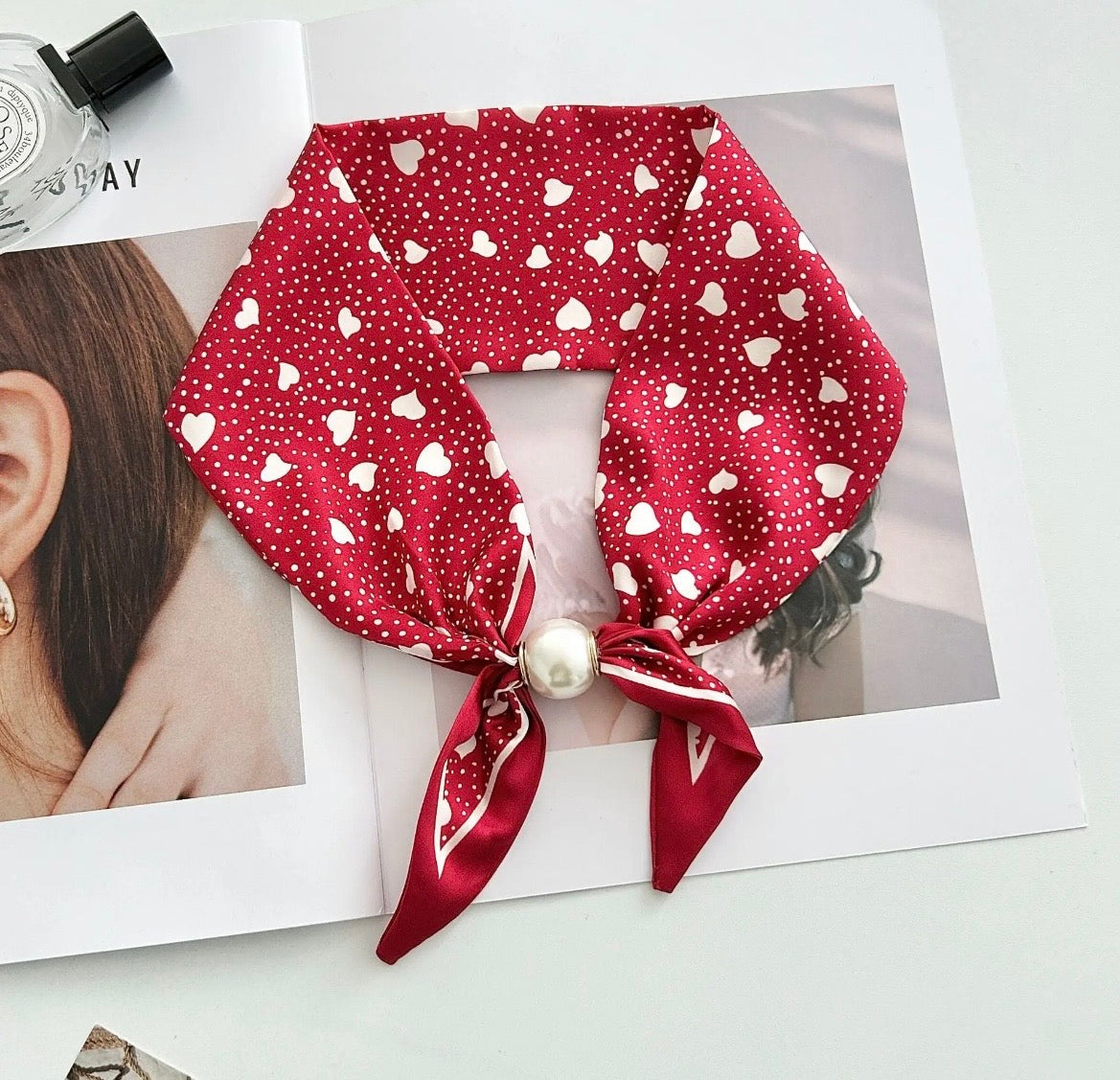 Small Magnetic Silk Scarves