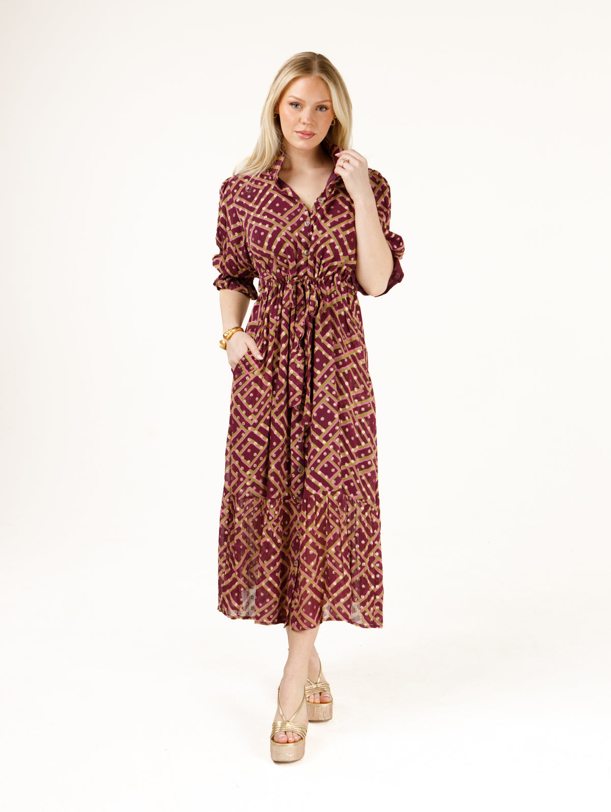 Catherine Yuletide Reserve Lurex