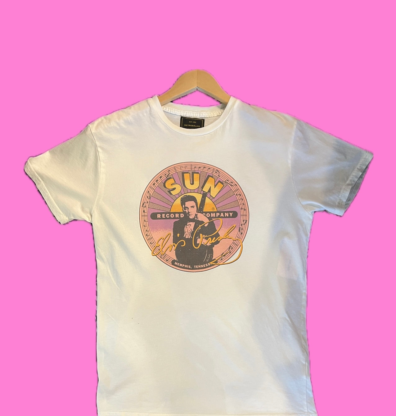 Sun Records/Elvis Tee