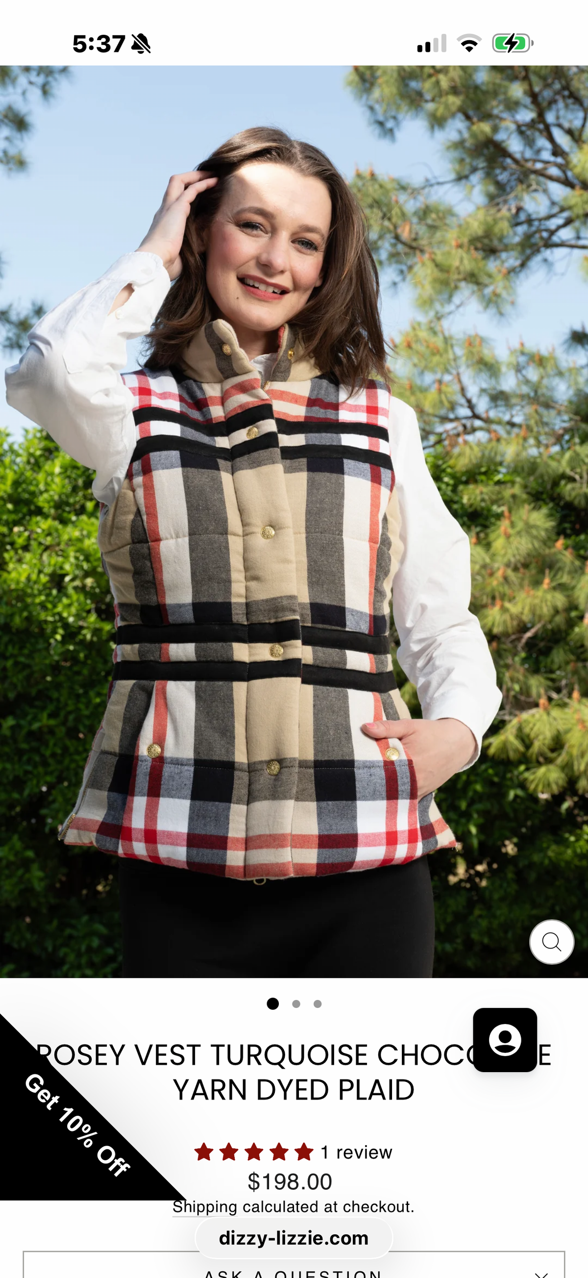 Rosey Vest