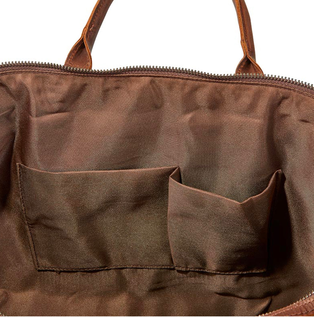 Canvas Leather/Vintage Duffle Bag