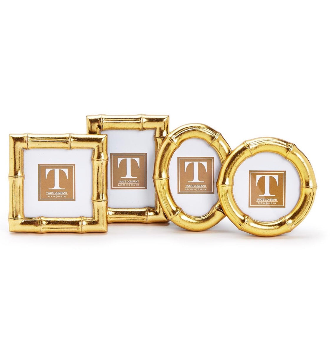 Gold Bamboo Picture Frame