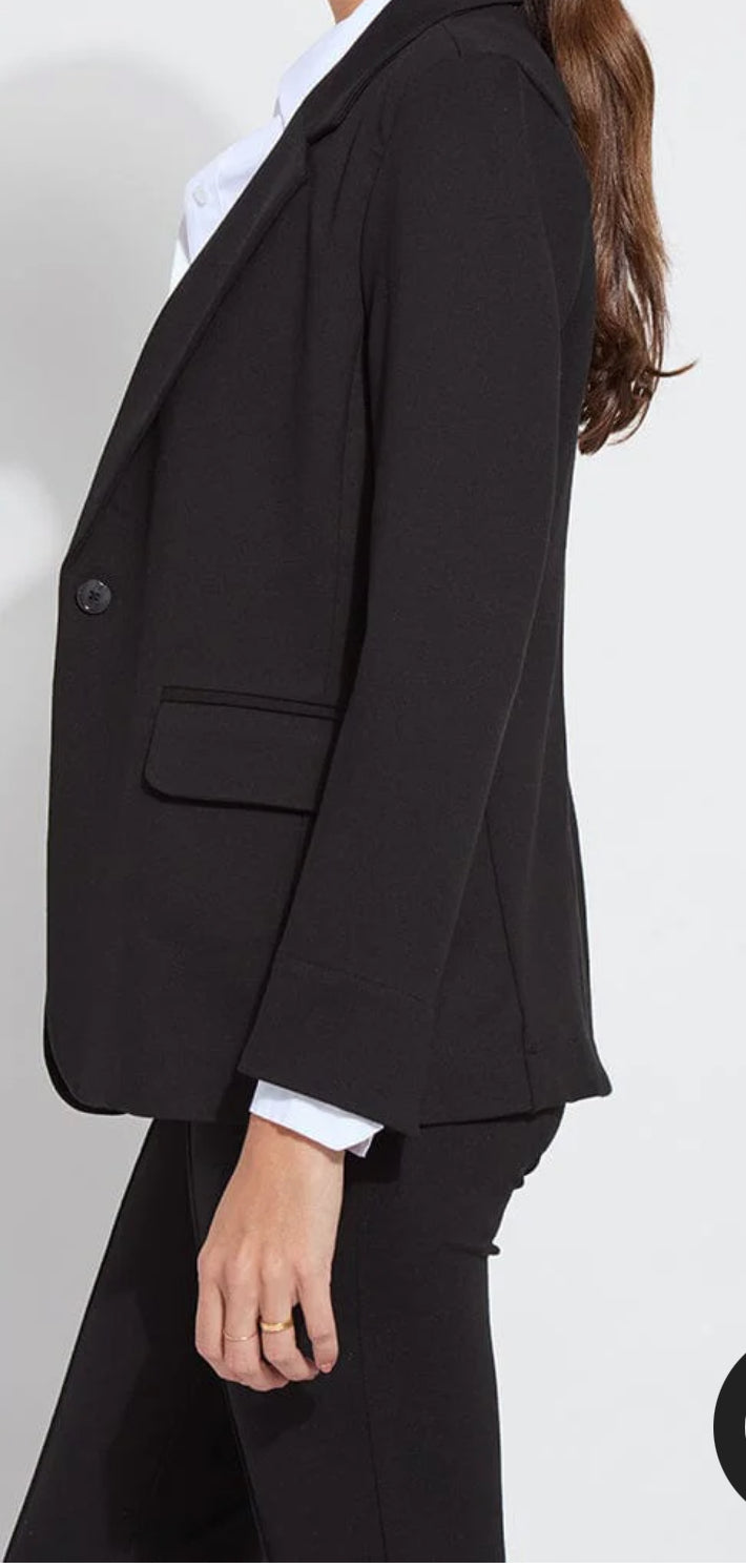 Essential Ponte Blazer-Black