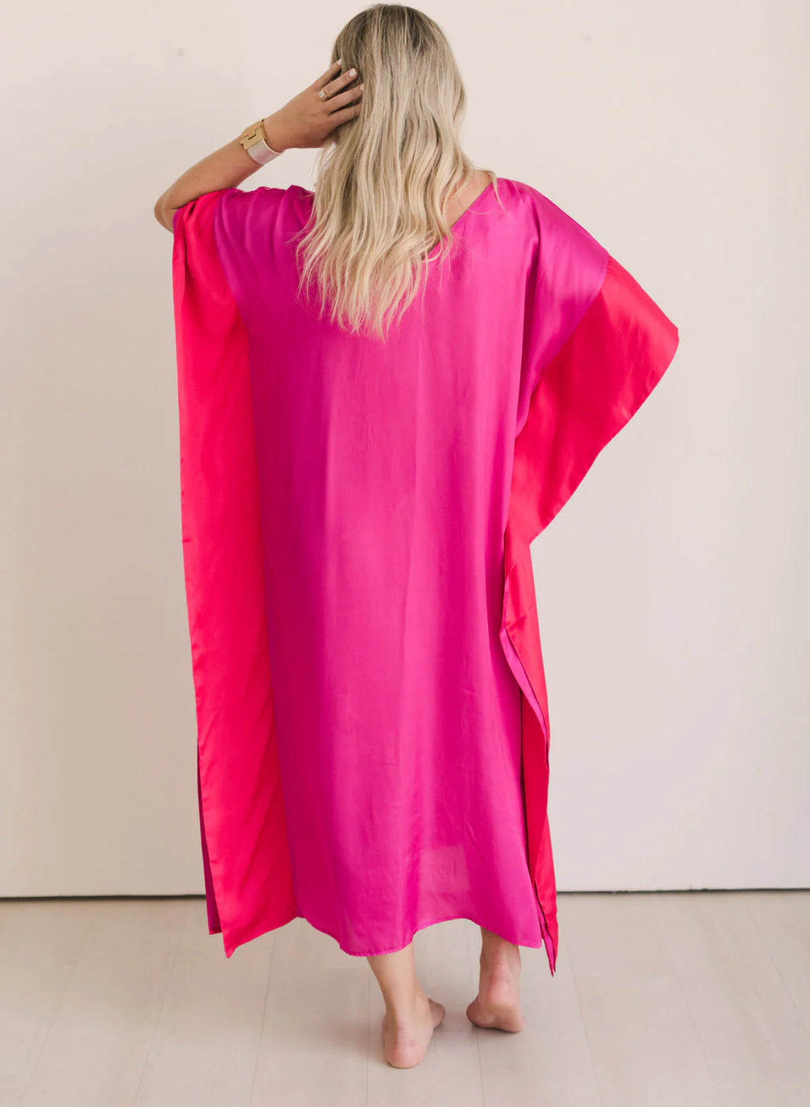 Color Block Caftan