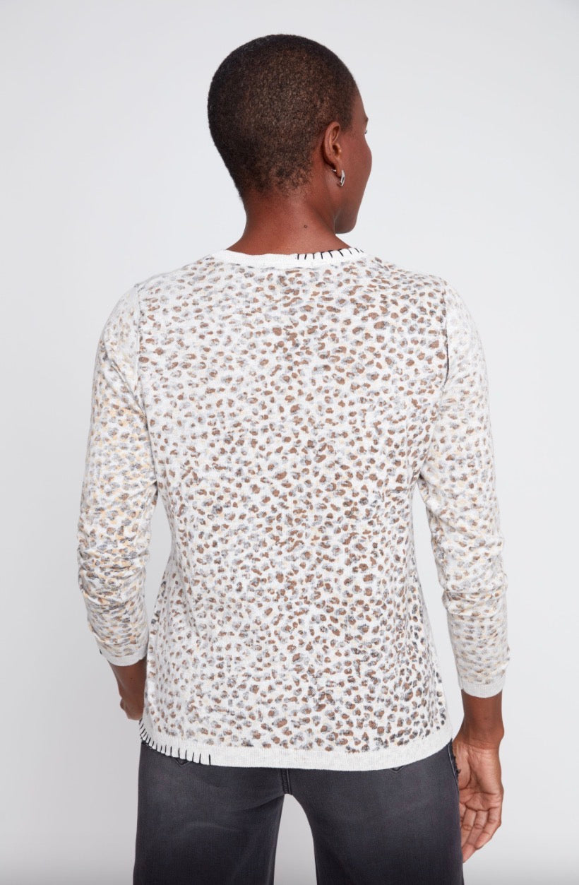 Animal Knit Sweater