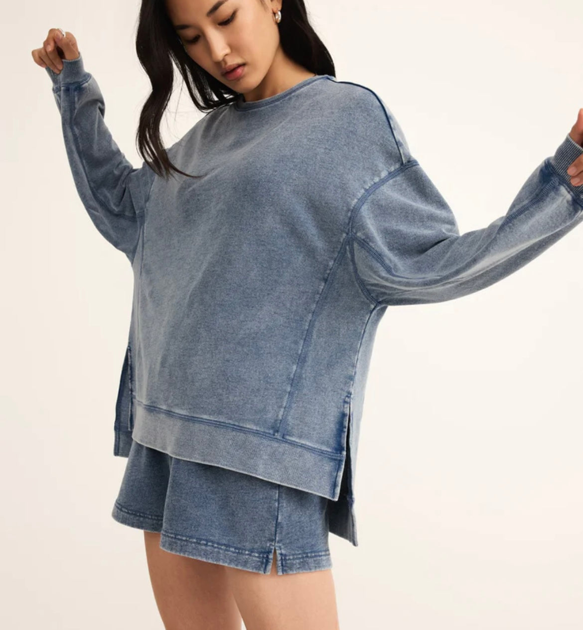 Knit Denim Modern Weekender