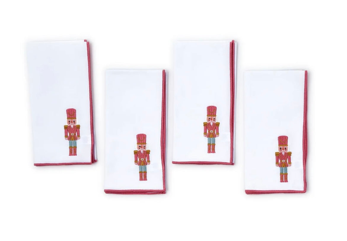 Nutcracker Cloth Napkins-Set of 4