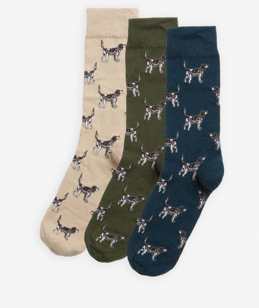 Barbour Pointer Socks Gift Pack