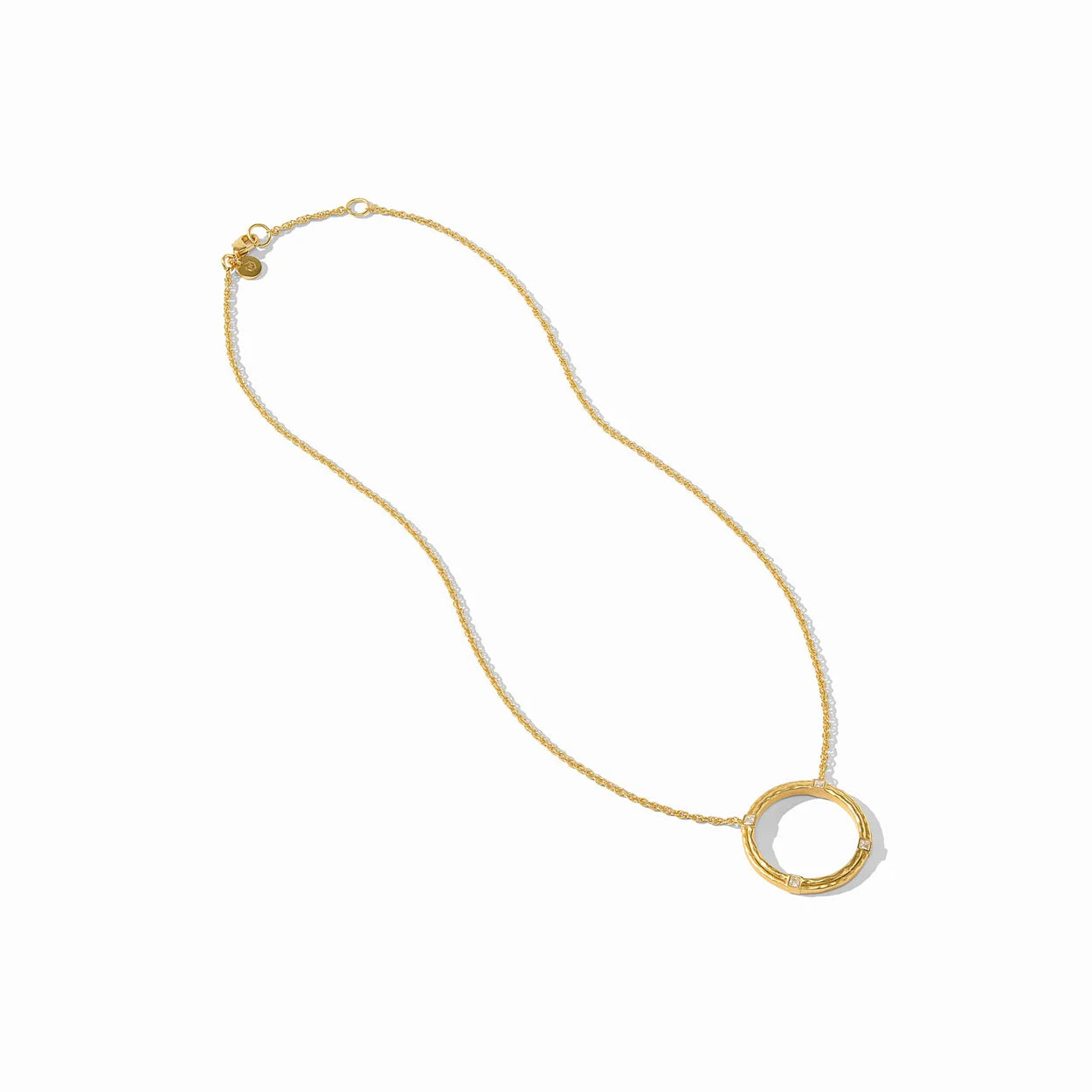 Astor Delicate Necklace-Silver Cubic Zirconia
