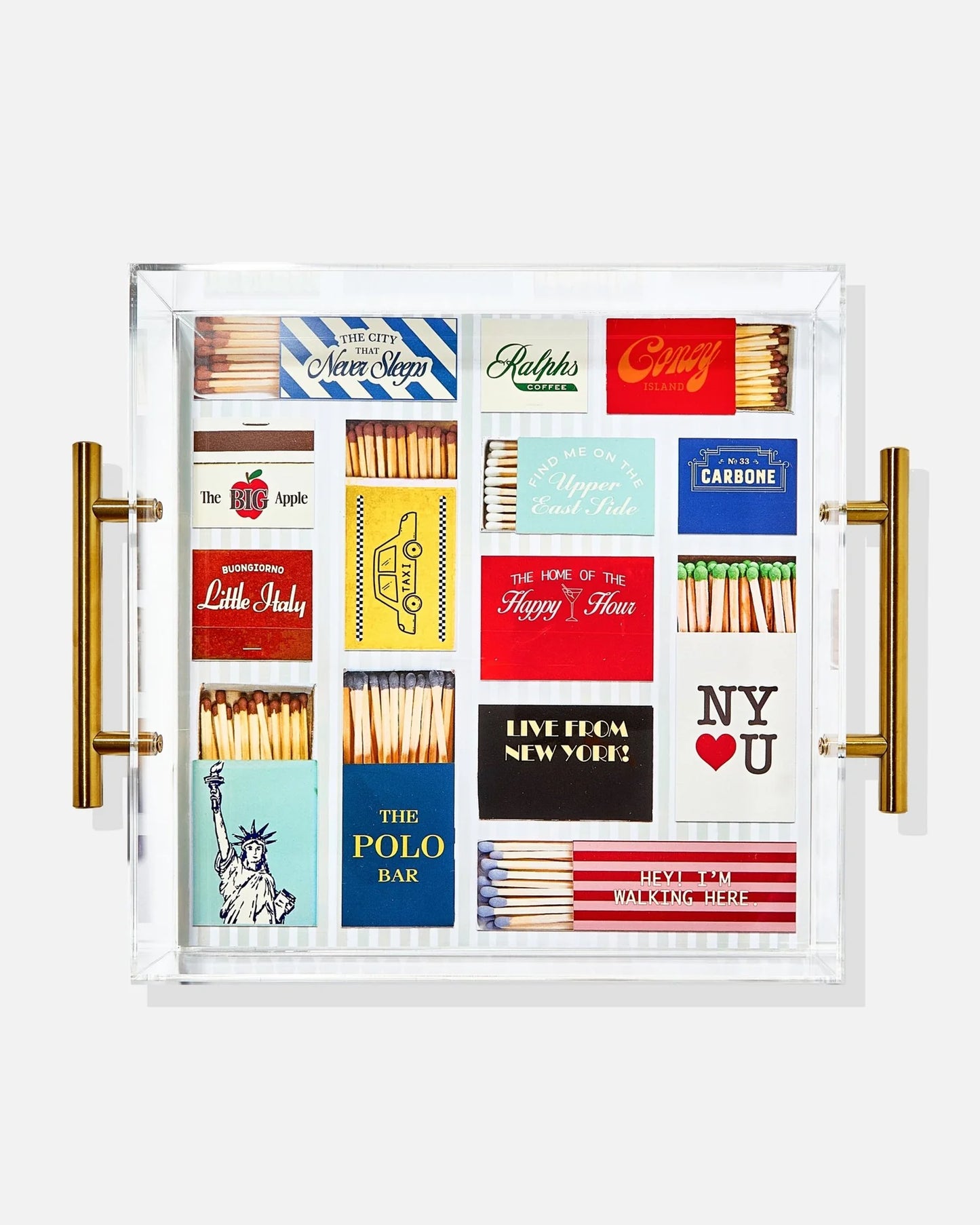 New York Matchbook Tray