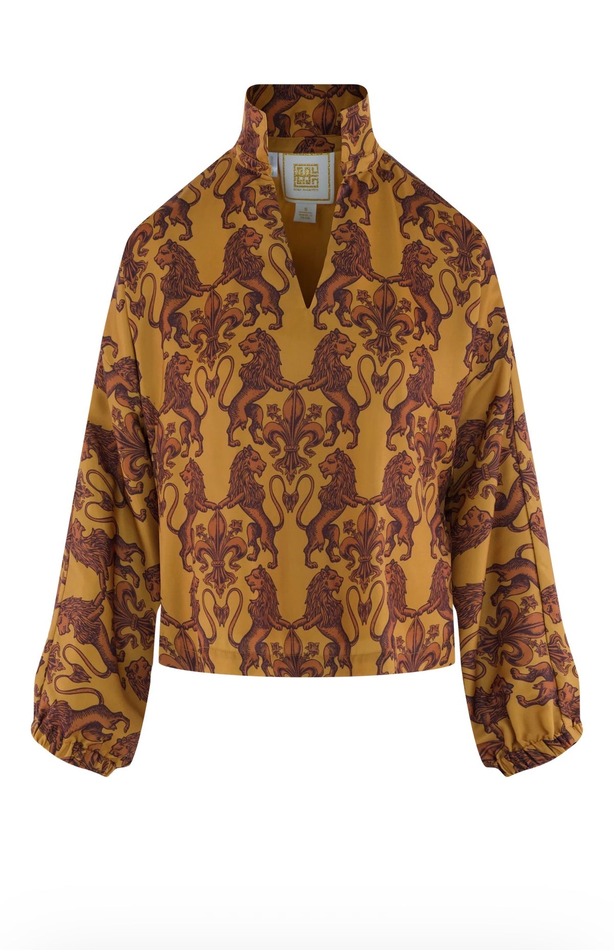 Long-Sleeve Poppy Leone Top