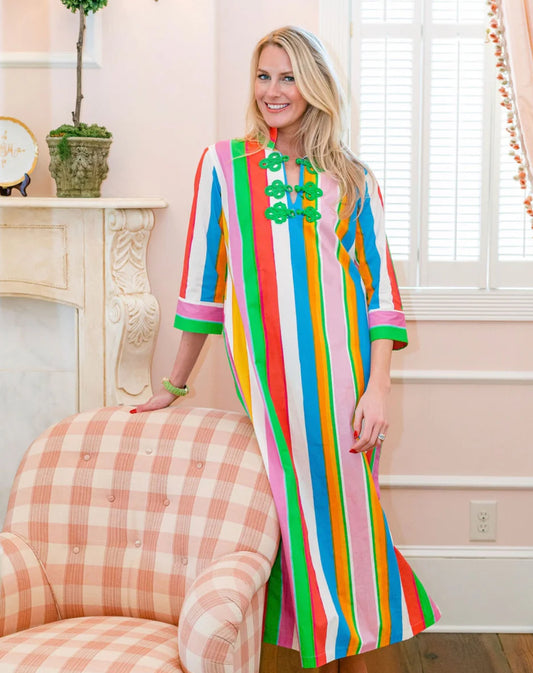 Stripe Bouvier Long Dress