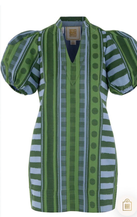 Hampton Mini Dress-Forest Jubilee