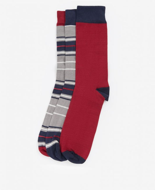 Barbour Sock Gift Set-Classic Tartan