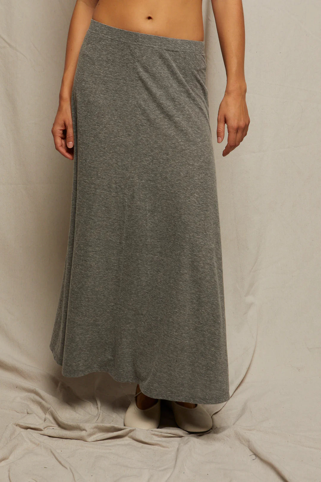 Liza Slub Jersey Circular Skirt