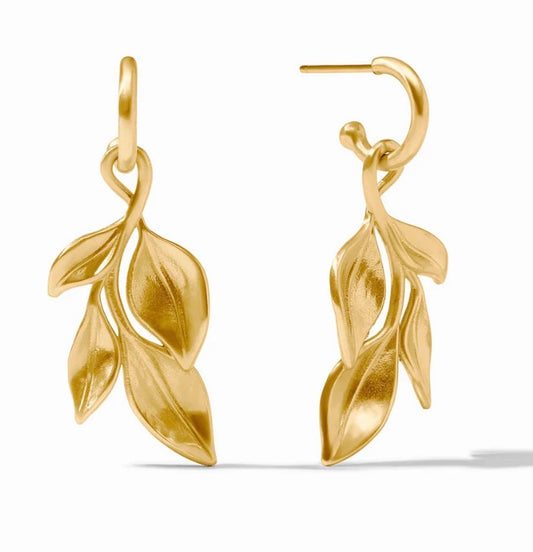 Willow Hoop and Charm Earring