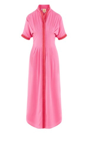 Georgia Dress - Pink Carnation