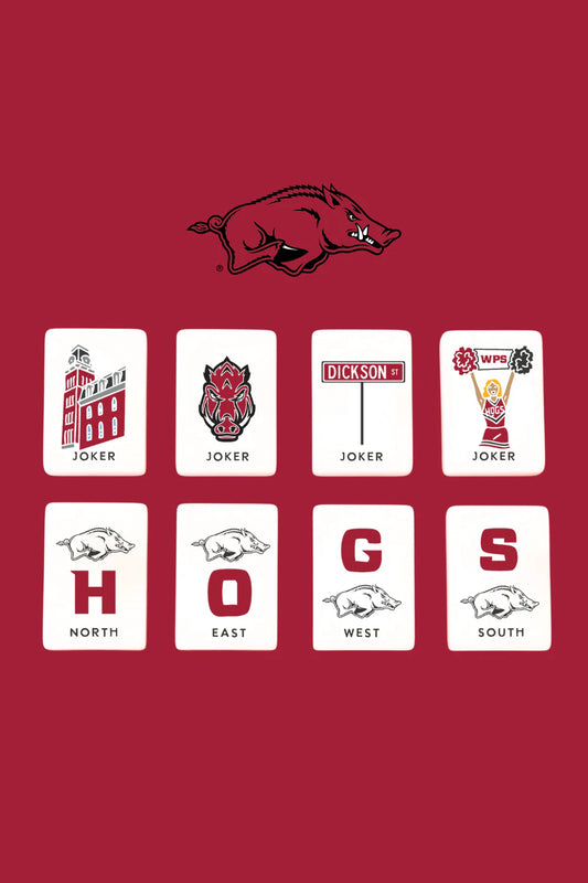University of Arkansas Mahjong Tiles