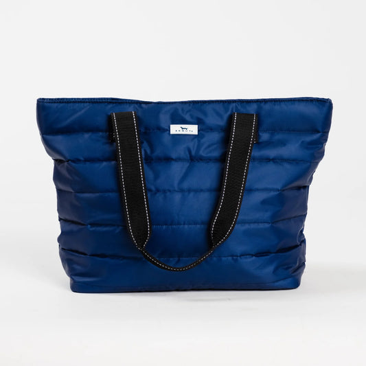 Layover Tote-Navy Puffer