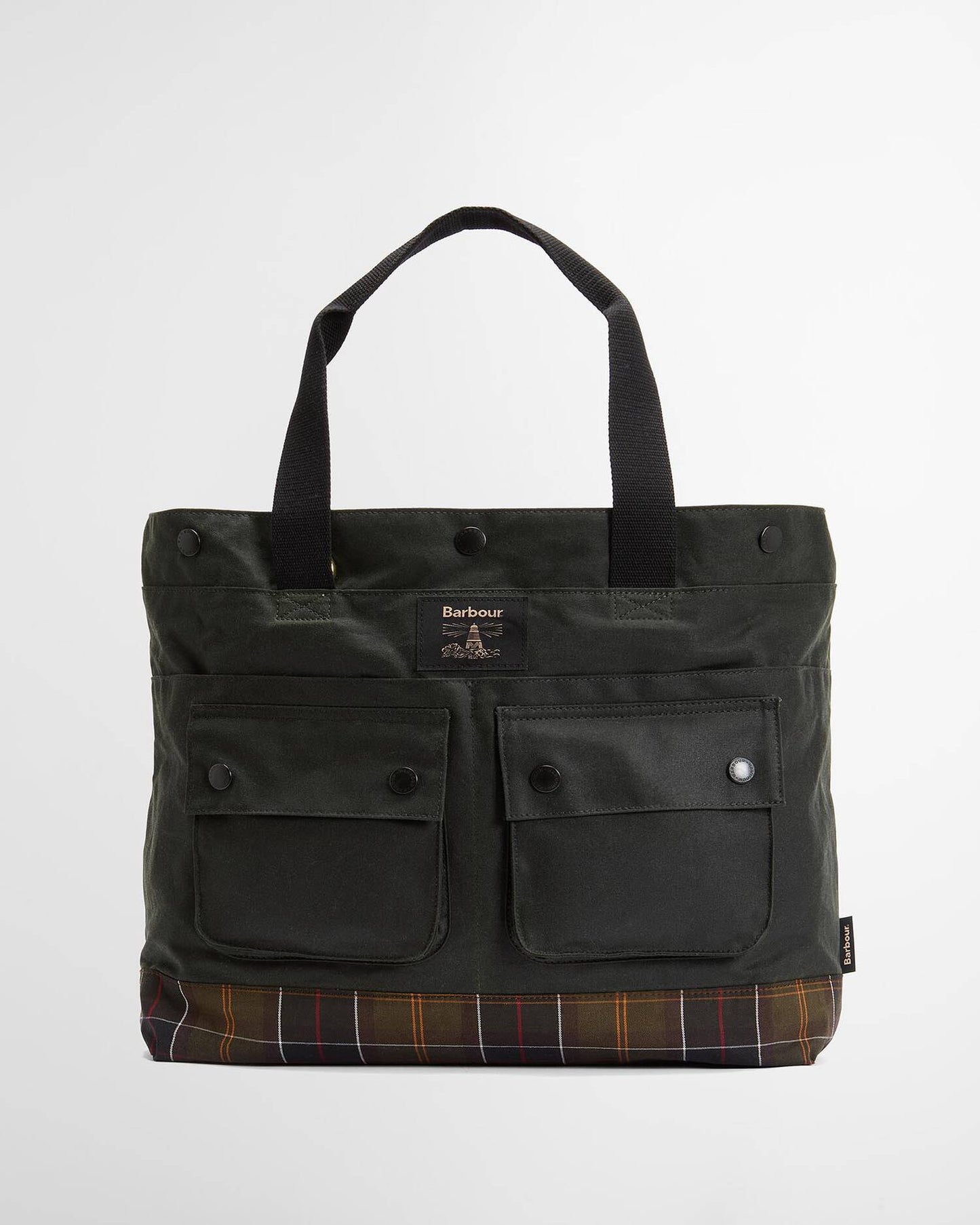 Barbour Field Wax Tote Bage Sage/Classix
