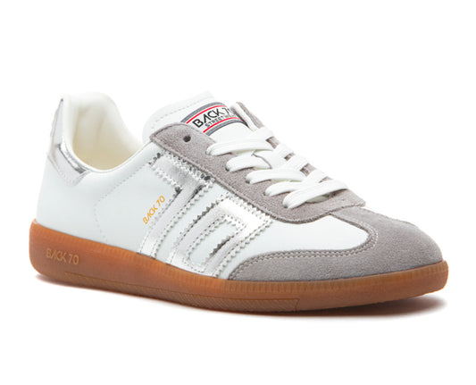 Back 70 Cloud in Light Grey (Silver Metallic)