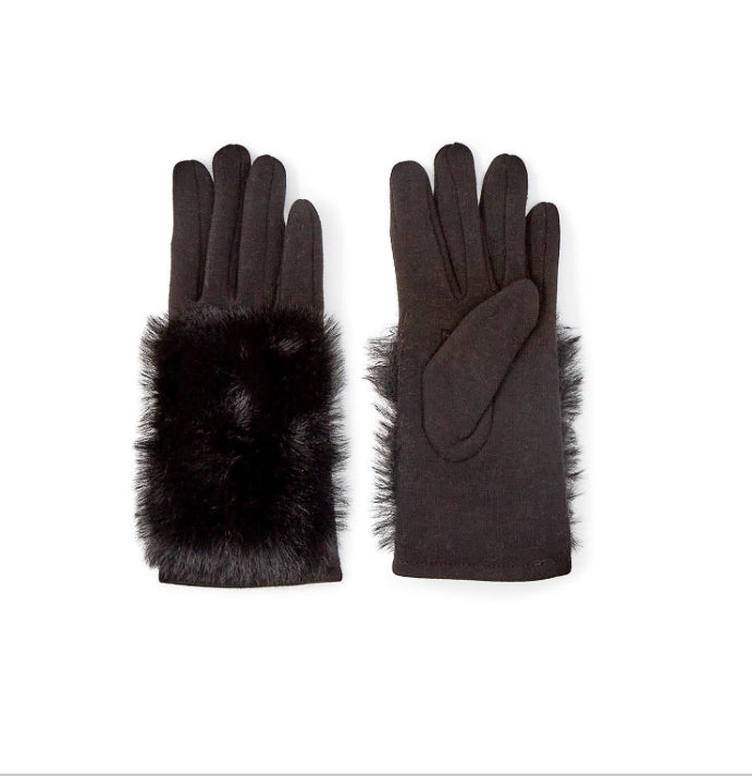 Faux Fur Gloves
