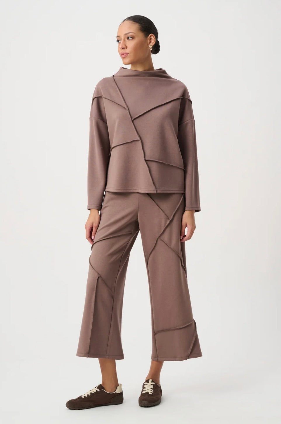 Joseph Ribkoff Embellished Seam Pants