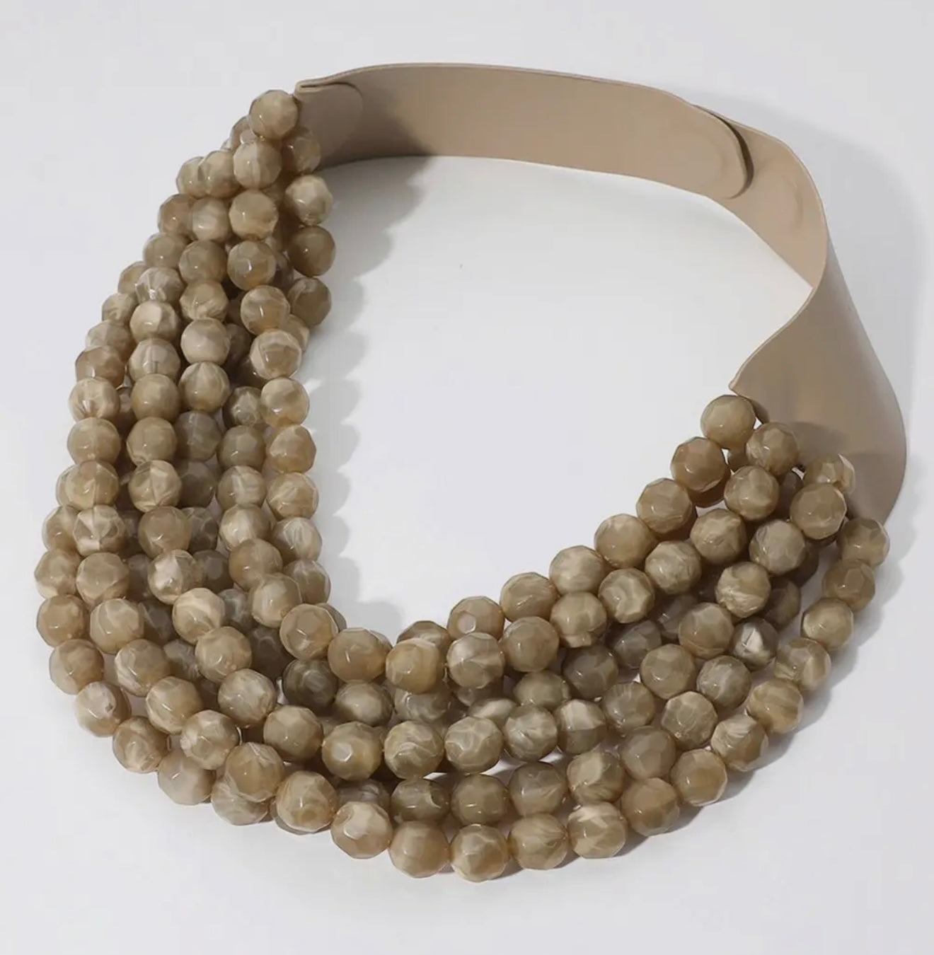 Beaded Chunky Necklace