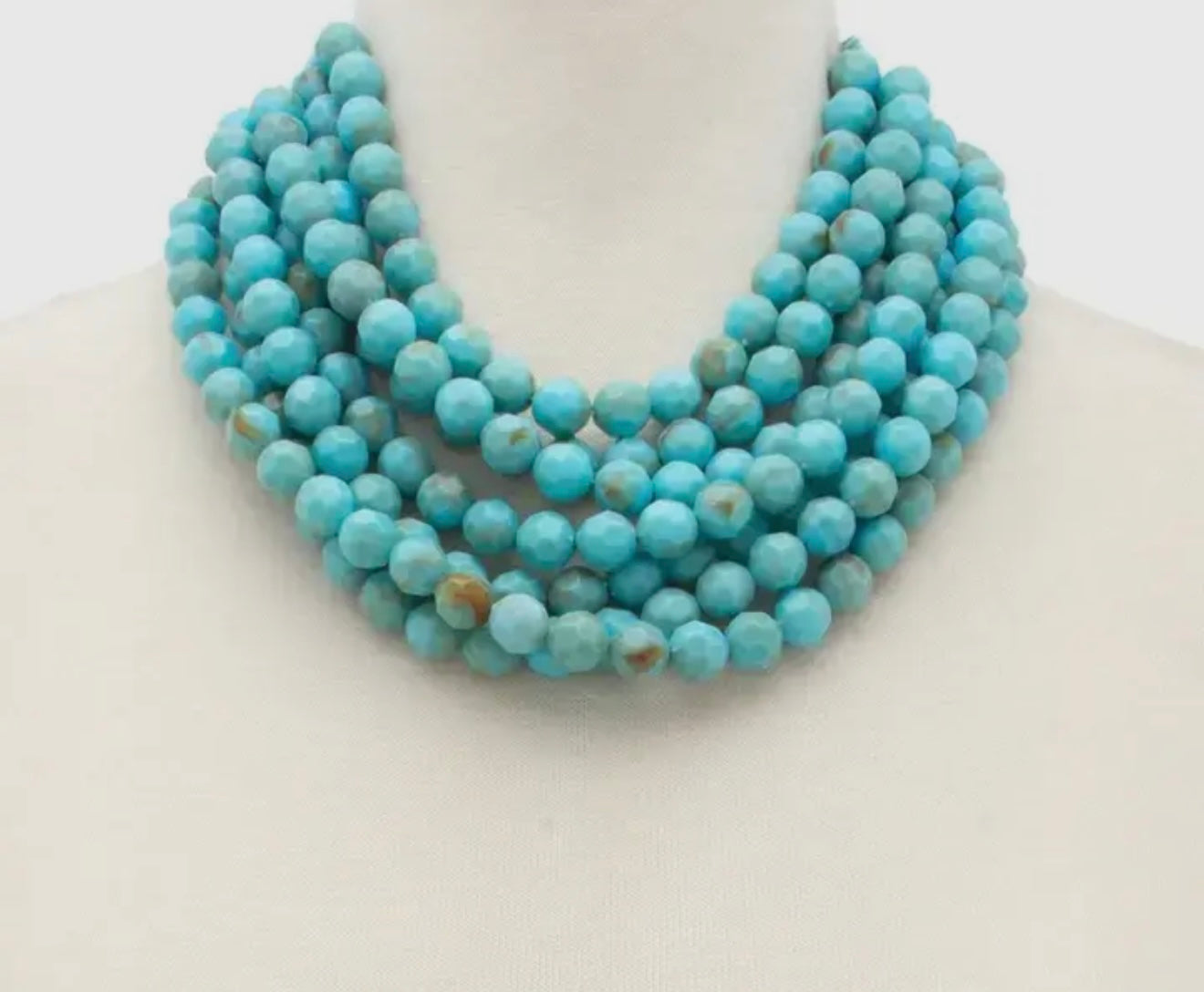 Beaded Chunky Necklace