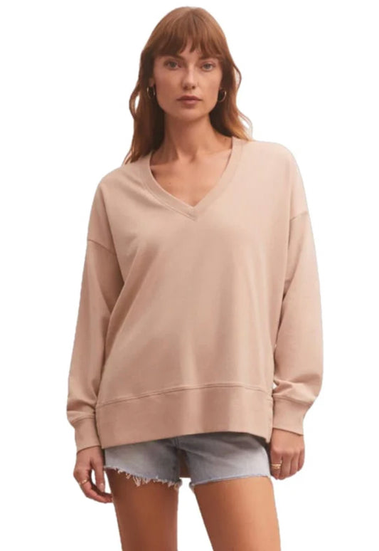 Modern V Neck Weekender - Birch