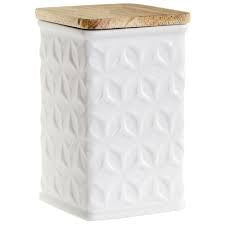 Swan Creek White Square Candle